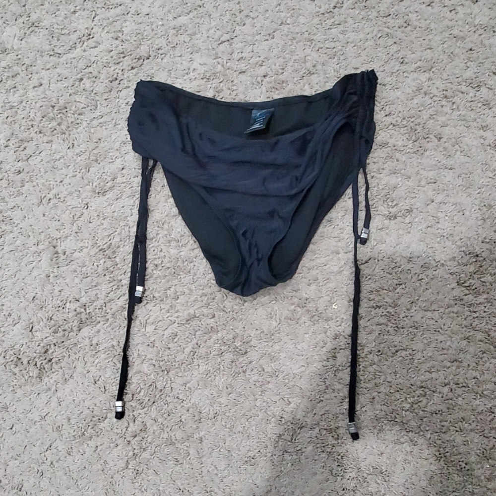 Black bikini bottom